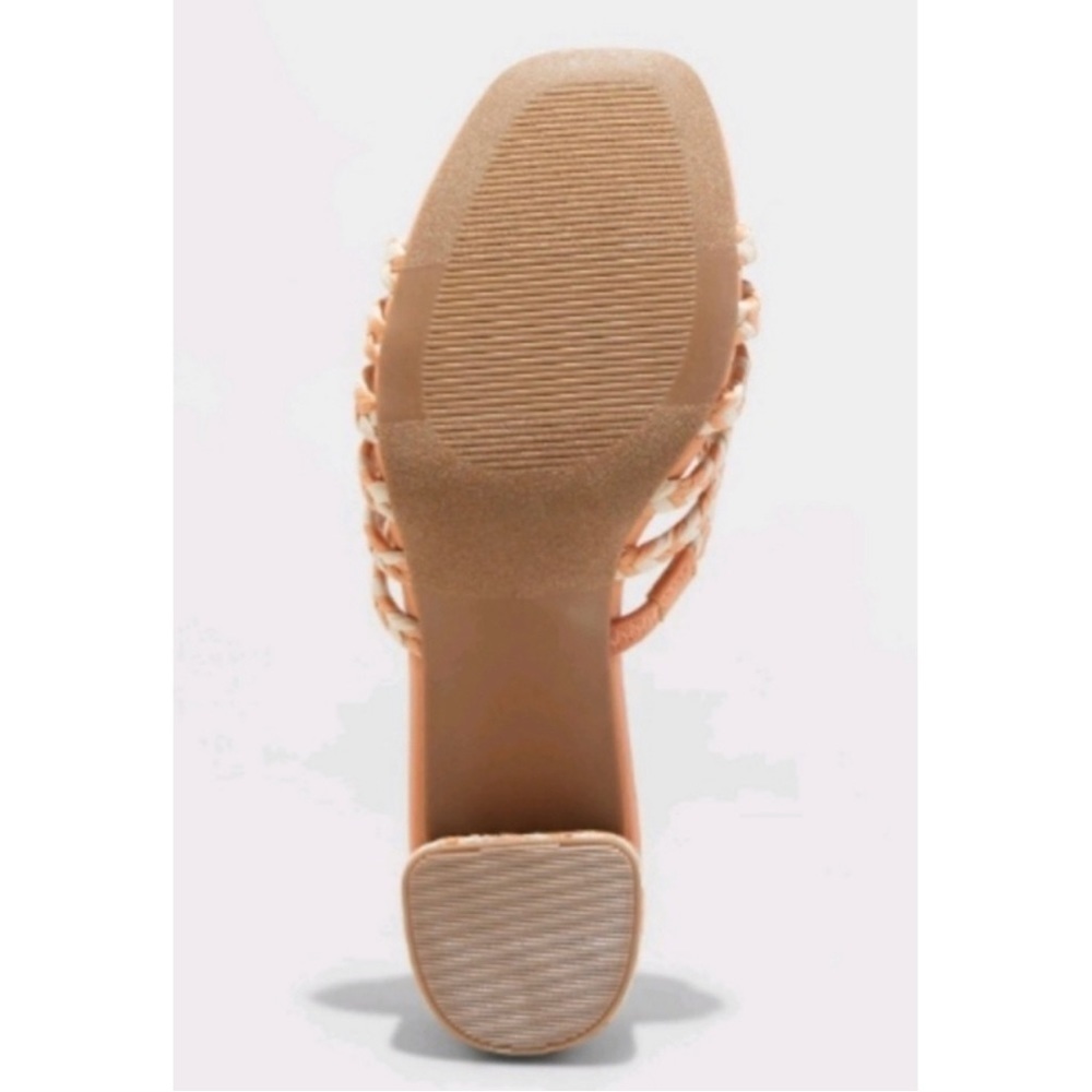 Universal Thread Tan Woven Mules - Picture 5 of 15